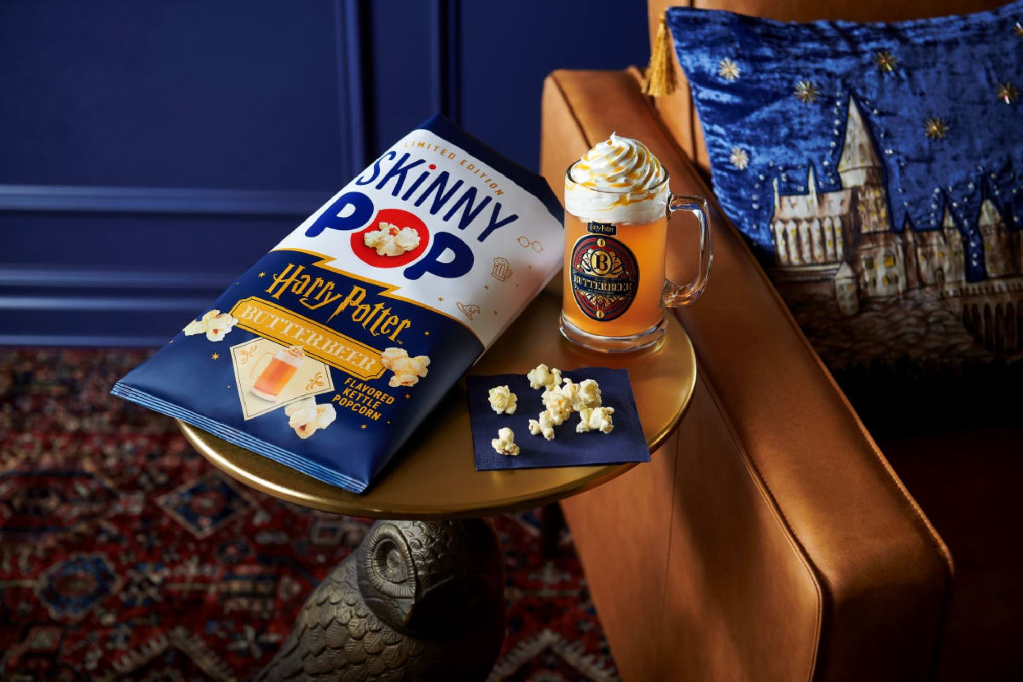 SKINNYPOP Harry Potter Butterbeer Flavored Kettle Popcorn, 5.3 oz Bag