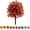 Red, variant on Artificial Violet for Outdoor Indoor Garden Home Decoration, Outdoor/Indoor UV Resistant & Waterproof Artificial Flower Decor - Faux Plants for Porch Patio Garden Home Yard