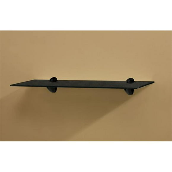 Amore Designs 736GLASSKITBKPE Black Sparkle Kit With Black Pelicani, 7 x 36 in.