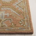 thumbnail image 5 of SAFAVIEH Wyndham Jocelyne Bordered Wool Area Rug, Terracotta, 8' x 10', 5 of 12