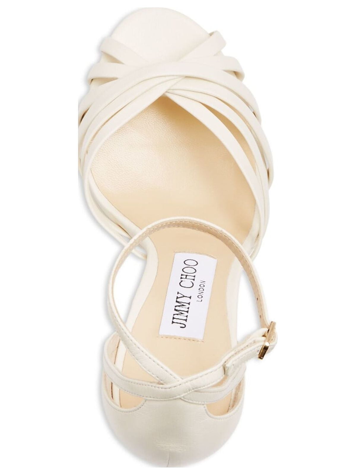 JIMMY CHOO Womens Ivory 1 JIMMY CHOO Womens Ivory 1