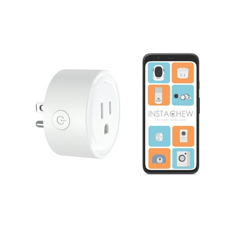 Instachew Pureconnect Smart Plug, App Enabled, Google Assistant and Alexa Compatible, Smart Converter, Smart Adapter