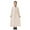 Beige*, variant on RUTAYY Children Girls Dress Embroidered Hooded Dress Robe Lace Trim Long Sleeve Party Gown with Floral Applique Holiday Chic Dresses