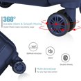 thumbnail image 4 of TUOREN 20'' Hardside Lightweight Luggage and Luggage Set, Blue, 4 of 5