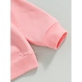 thumbnail image 6 of Caoirhny Kids Girl Hoodie Sweatshirt Letter Print Long Sleeve Pullovers Autumn Tops for Toddler Baby Cute Fall Clothes, 6 of 8