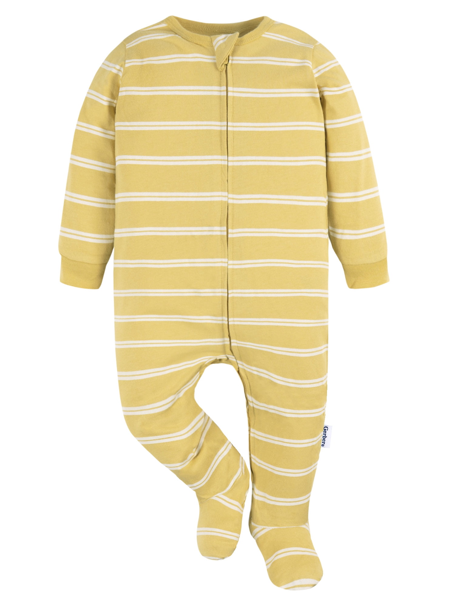 Gerber Baby Boy Sleep ´N Play Footed Cotton Pajamas, 2-Pack, Sizes Newborn - 3/6 Months