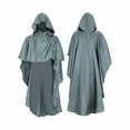 thumbnail image 4 of Guardurnaity Capa con capucha de caballero medieval de Halloween, para adultos, capa de monje para actuaciones escénicas, cosplay, capa de Abrigos y chamarras blanco, 4 of 6