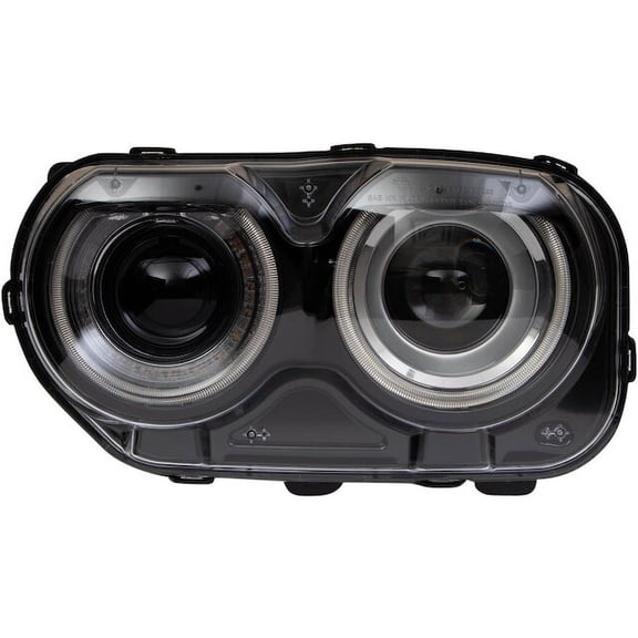 Left Headlight Assembly - Compatible with 2015 - 2022 Dodge Challenger 2016 2017 2018 2019 2020 2021