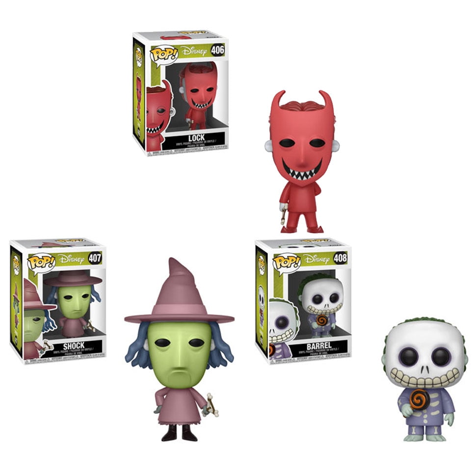 Funko POP! Disney Nightmare Before Christmas Vinyl Figures SET OF 3