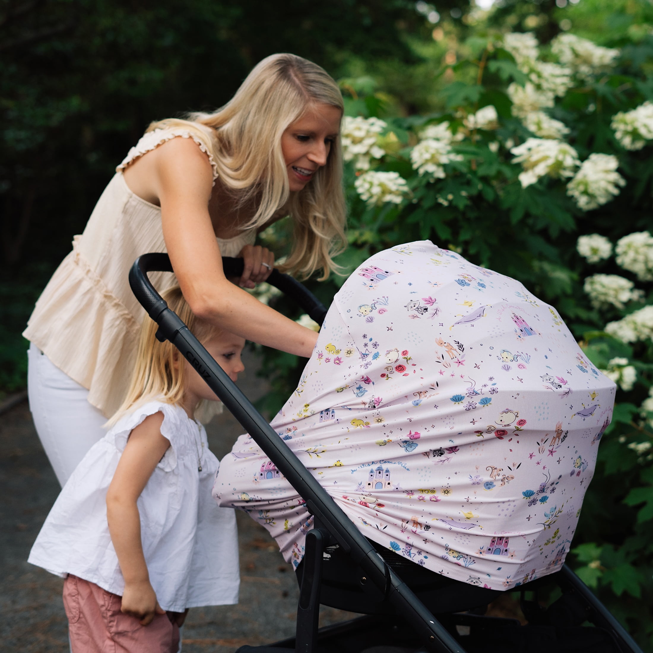 Disney A Wish Come True 5-in-1 Baby Nursing and Car Seat Cover