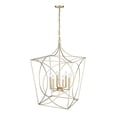thumbnail image 2 of Millennium Lighting  Tracy 4 Light Pendant Fixture in Multiple Finishes 24 Inch - Painted Modern Gold, 2 of 5