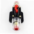 thumbnail image 2 of Disjoncteur 12V-48V DC 50A Système de Protection de Puissance de Disjoncteur Stéréo de Voiture Réinitialisable, 2 of 7