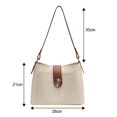 thumbnail image 2 of Pu New Fashion Explosions High Sense Ladies Bucket Bag Joker Hombro Bandolera,Negro, 2 of 5