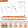 thumbnail image 4 of Mens Thermal Underwear Set, iMounTEK Fleece Long Johns Top Bottom for Men Cold Winter, Grey M, 4 of 6