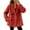 Red, variant on Women's 2025 Plush Fleece Jacket, Cozy Shearling-Like Winter Coat with Soft Lining, Thick Warm Oversized Outerwear with Pockets, Casual Loose Fit Fall and Winter Jacket for Women Beige L
