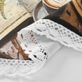 thumbnail image 4 of YAZAOO Round Tablecloth Coffee and Chocolate Cake Pattern Tableclothes, 4 of 8
