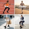 thumbnail image 5 of CZV Women's Breathable Mesh Walking Shoes, Lightweight Casual Sneakers, Comfortable Running Shoes for Gym, Work, Daily Wear and Travel.Black&black&black, 5 of 8