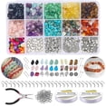 thumbnail image 1 of Kit para hacer bisutería Cuentas de cristal Piedra natural para bisutería Kit Bisutería. Afortunado Sencillez, 1 of 5