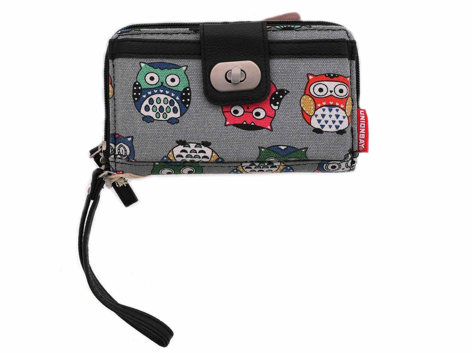 Unionbay Owl Wallet With Cell Phone Pocket