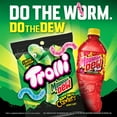 thumbnail image 2 of Trolli x Mountain Dew Sour Brite Crawlers Gummy Worm Candy, 4.25 oz Bag, 2 of 9