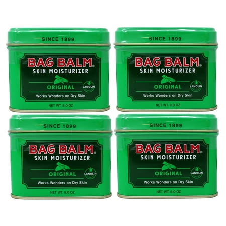 4 Pack - Vermont's Original Bag Balm Ointment 8 Oz - 4 Pack