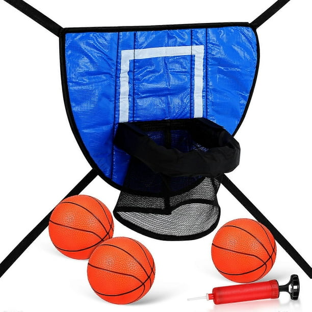 Children's Basketball Stand Basketball Hoop Attachment for Indoor Children's Games Pvc for Basketball Practice 1 Set