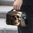 thumbnail image 2 of Skull Oxford Cloth Waterproof Travel Organizer Storage Pouch Cable Organizer Travel Charging Cord Organizer Case, 2 of 6