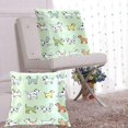 thumbnail image 6 of Colorful Doodle Dogs Cute Throw Pillow Covers Pillowcases 20 x 20 Inch Home Decor 2 Packs for Bedroom Sofa, 6 of 6
