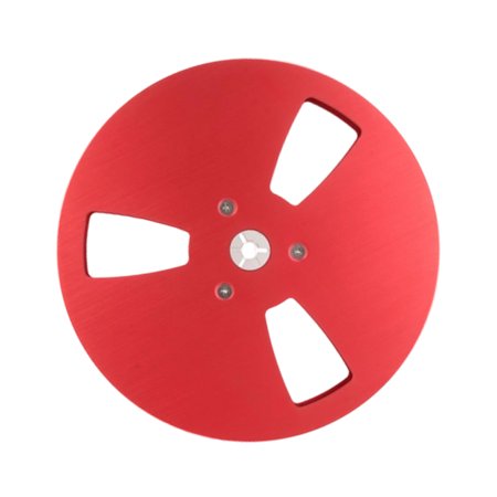 7Inch Empty Tape Reel Aluminum Spools For 1/4Inch Studers Tapes 3Holes Nabs Open Reel Precise Fit For Studio Recording