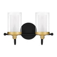 thumbnail image 2 of Quoizel Lighting - Rowland - 2 Light Bath Vanity In Transitional Style-9 Inches, 2 of 5