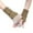 Khaki, variant on GROFRY Comfortable 1 Pair Warm Gloves Breathable Good Thermal Arm Warmer Fingerless Knitted Long Gloves for Writing