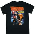 thumbnail image 3 of Marvel Deadpool & Wolverine T-Shirt Men's Crossed Swords Jumbo Design Adult Short Sleeve Tee, 3 of 4