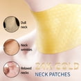 thumbnail image 2 of Collagen Neck Wrinkle Patches 10pcs Moisturizing And Firming, Golden Mask Hyaluronic Acid For Youthful Radiant Skin, Neck Mask Hydrating Patches For Holiday Gifts And Gatherings, 2 Boxes, 2 of 8