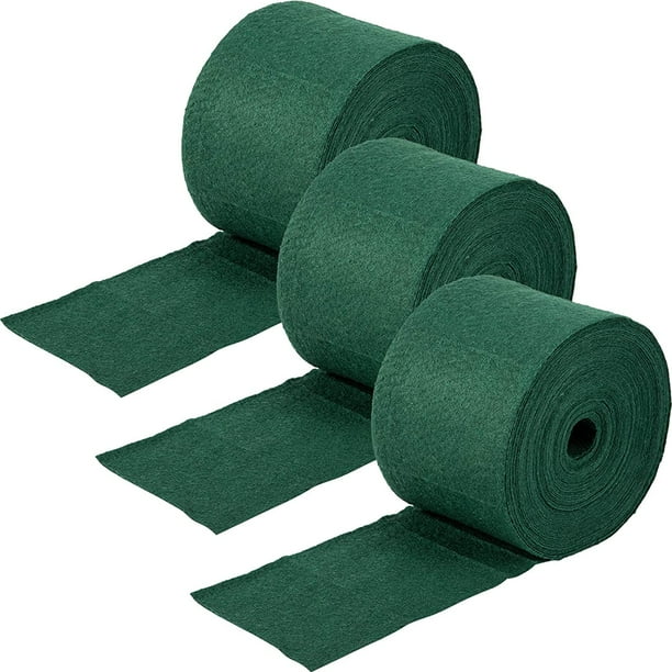 Envolturas protectoras para árboles: 65 pies resistentes al invierno para proteger el tronco de los árboles, arbustos, plantas, vendajes, envolturas protectoras para árboles para mantener el calor e hidratados, envolturas para árboles para proteger la corteza Rojo Verde