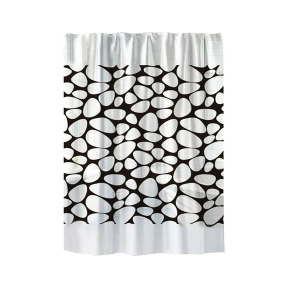 Shower Curtain Waterproof Shower Curtain, Heavy-Duty Bathroom Partition with Grommets, No-Drill Installation with Hooks, Mold-Resistant Fabric for Bath, Dorm, Hotel, RV Decor Bathroom Curtain