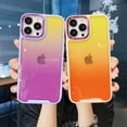 thumbnail image 5 of TECH CIRCLE Case for iPhone 12 Pro Stylish Gradient Design Sparkle Soft Shockproof Full Protection Case For iPhone 12 Pro,E, 5 of 5