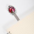thumbnail image 2 of Peony Vintage Silver Lace-Edged Bookmark: a Gift for Readers and Book Lovers, 2 of 5