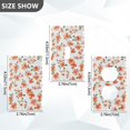 thumbnail image 7 of Yayeee Toggle Light Switch Wall Plate 1-Gang 4.5"x2.7" Home Decorative Outlet Cover, Small Floral Blooms, 7 of 7