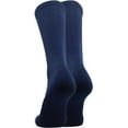 thumbnail image 2 of TCK Prosport Crew Athletic Socks 1 Pair (Navy, Small), 2 of 5