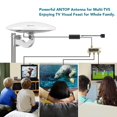 thumbnail image 5 of Antena de TV Exterior ANTOP AT-414B Omnidireccional 360 Grados Smartpass Amplificada Alcance 105km, 5 of 5