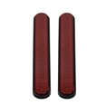 thumbnail image 2 of Royalbelle 1 Pair Motorcycle Safety Reflector Reflective Sticker Front Fork Reflector Lower Legs Slider Saddlebag Lock Covers Reflector Compatible with Trailer Cars Trucks Boat, 2 of 6