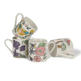 LE TAUCI Ceramic Coffee Mugs 12 oz, Microwave Safe, 3.4 inch