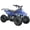 Blue, variant on HHH Upgraded 110cc ATV Boulder Gas 110cc ATV Quads Youth ATV Quad ATVs Fully Automatic Children 4 Wheeler ( Black color )