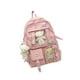 thumbnail image 4 of Mochila escolar para niñas adolescentes y mujeres, mochila para ordenador portátil, regalo para niñas, mochila informal de gran capacidad para escuela , Rosa, 4 of 8