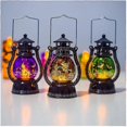 thumbnail image 4 of Halloween Decoration Small Oil Lamp Halloween Retro Laser Witch Pony Lantern SD39, 4 of 5