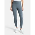 thumbnail image 2 of Time and Tru Women's High Rise Leggings, 27'' Inseam, 3-Pack, Sizes XS-XXXL, 2 of 10