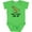 Apple Green, variant on Inktastic Mimi and Poppop Love Me Dinosaur Boys Baby Bodysuit