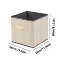 thumbnail image 5 of CAITS Boîte de Rangement pour Vêtements Non Tissée, Idéale pour Bureau, Garde-Robe Ou Organisation de Tiroir, 5 of 5