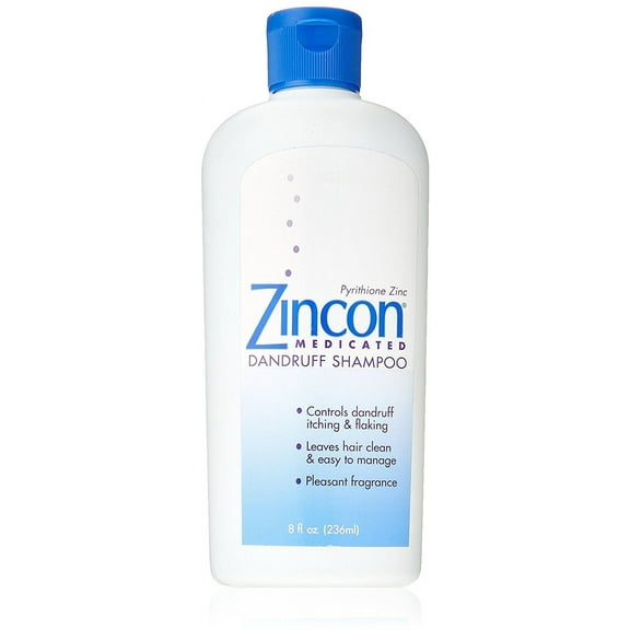 Zincon Medicated Dandruff Shampoo 8 oz - (Pack of 1)