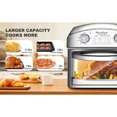 thumbnail image 5 of 12.5 Quart 7-in-1 Convection Toaster Oven, 1500W Stainless Steel, Silver with 5 Cooking Presets, 5 of 10